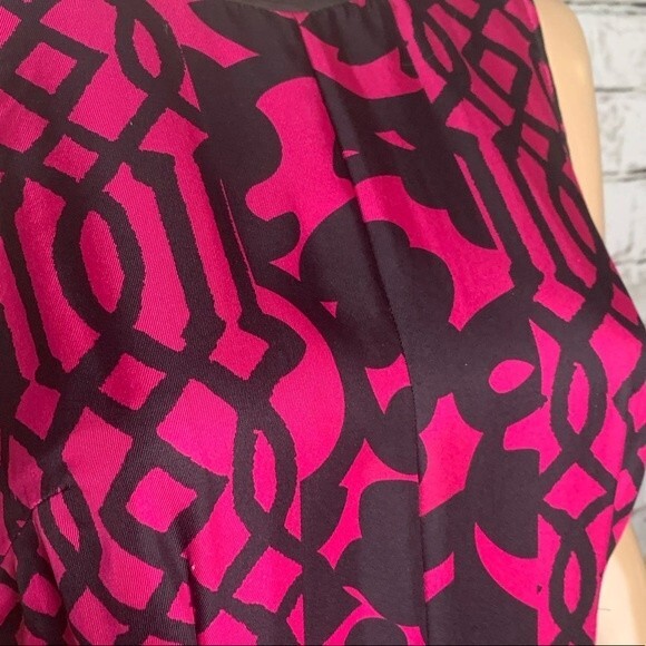 Tracy Reese Silk/Tweed A-Line Mini Dress Bow Waist Band Size Small - Picture 12 of 14